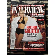 Revista Interview Adriane Galisteu Lobão Nicole Kidman Felli