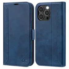 Funda Ocase Para iPhone 14 Pro Shockpr Wallet Blue 3