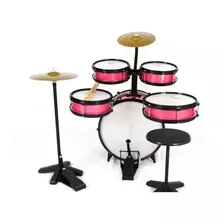 Bateria Infantil Profissional Rock Baby Com Chimbal