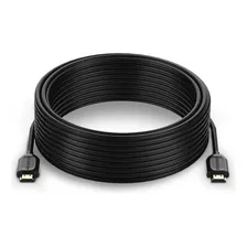 Cable Hdmi Fosmon 4k De 30 Pies, Chapado En Oro, Ultra Alta