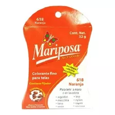 Colorante Ropa Color Naranja 36gr 618 Mariposa