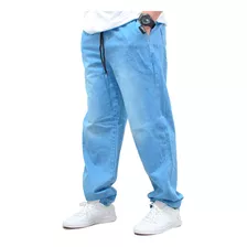 Calça Brack Jeans Reta Oversize Delave