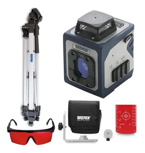 Kit Nivel Laser Autonivelante Bremen 7287 360 Grad + Tripode