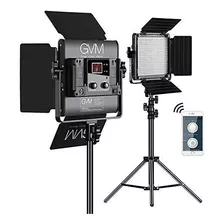 Luz Led Gvm 2 Pack Video Lighting Kits Bi-color En Stock