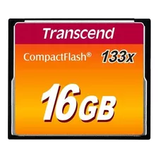 Tarjeta Memoria Transcend Compactflash 133x 16gb Ts16gcf133