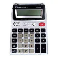 Calculadora De Mesa Eletrônica Nota Falsa Com Display Duplo