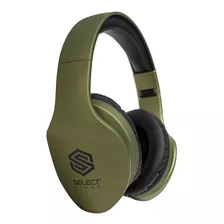 Audífonos Bluetooth Select Sound Bth025 Tipo Dj Color Verde