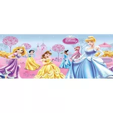 Toalha Plástica 120x180 Cm Princesas Glamour 01 Un Cor Rosa Princesas Disney