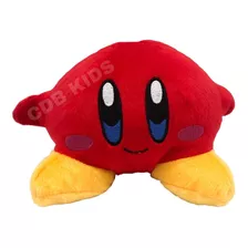 Pelúcia Kirby Boneco Vermelho Video Game Super Mario Bros