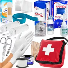 Kit Primeiros Socorros Para Emergência - Completo C/ Tesoura