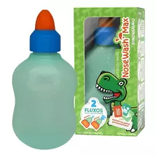 Garrafinha De Lavagem Nasal Infantil Dinossauro - Nosewash Cor Bico Laranja