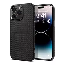 Funda Lisa Para iPhone 14 Pro Max Color Negro Antideslizante