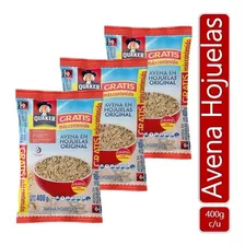 Avena Quaker En Hojuelas Original 400 Gr X3 Uds