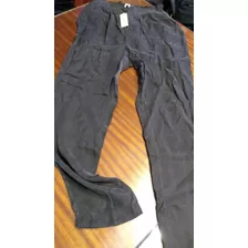 Pantalon Awada Gamuzado Con Elastico En Cintura T 1 Y 2