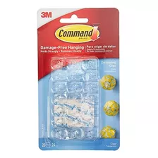 17026clr-es Decorating Clips, Clear, 20-clips (2 Pack)