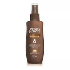 Oleo Bronzeador 110ml 6fps Cenoura Bronze Verão Protetor