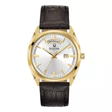 Bulova Mens Classic Surveyor Reloj De Cuarzo De 2 Manecillas