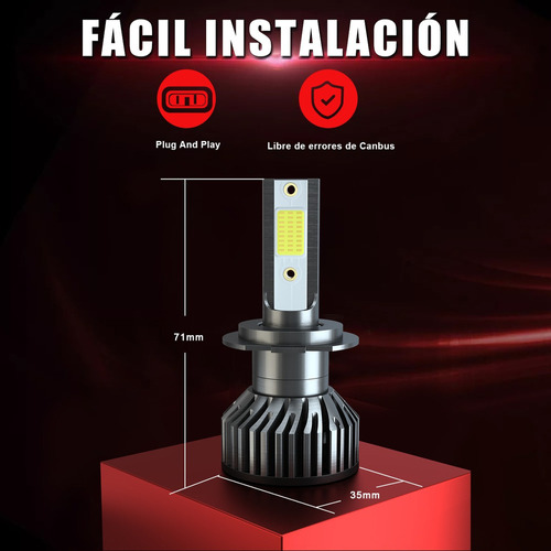 10000lm 6000k H7 + H7 Kits Faros Led Y Antiniebla Para Kia Foto 7