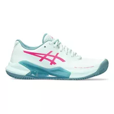 Zapatillas Padel Challenger 14 Rosa/celeste Mujer - Asics