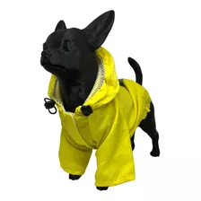 Piloto Capa De Lluvia Para Perros Impermeable Con Capucha 