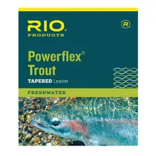 Rio Productos Líderes Powerflex Sin Nudos 12' Líderes 0x, Cl