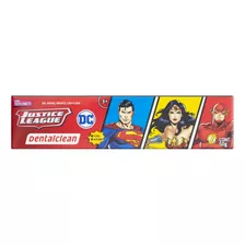 Pasta De Dentes Infantil Dentalclean Justice League Tutti Frutti Em Gel 50 G