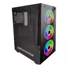 Gabinete Pc Gamer Performance 80-12 3 Cooler Rgb Atx