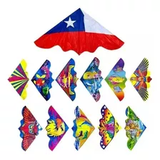 Pack 12 Volantines Surtidos Multicolor Cometas Fiestas Patr