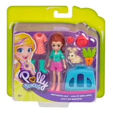 Polly Pocket Lila Y Su Conejito Gdm11