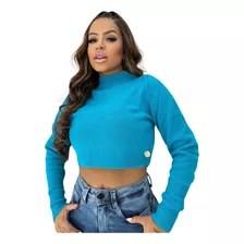 Blusa Feminino Linha Moda Sal E Pimenta Original Inverno