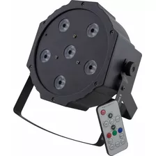 Refletor Led Par 64 Rgbw 6 Leds 10w Bateria! Controle Remoto