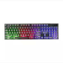 Teclado Xtrike Kb-305 Rainbow Gaming Membrana - En