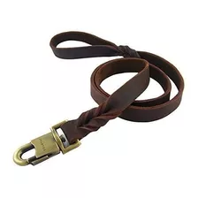 Piel Duradera Rantow Entrenamiento De Mascotas Cable De 1 Pu