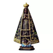 Imagem Nossa Senhora Aparecida 20cm Resina Importada