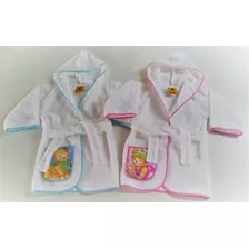 Bata Salida Baño Niño Infantil Bies Toalla Talle 6 Babyta