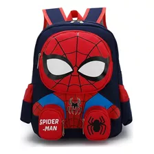 Mochila Escolar Spiderman Hombre Araña Marvel Niño