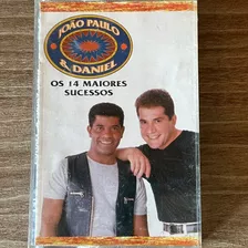 Fita K7 Joao Paulo & Daniel - Os 14 Maiores Sucessos - 1996