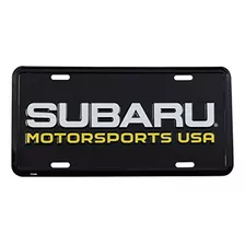 Matrícula Oficial Subaru Motorsports Usa Wrx Sti Jdm