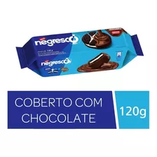 Biscoito Cobertura Chocolate Ao Leite Negresco Pacote 120g