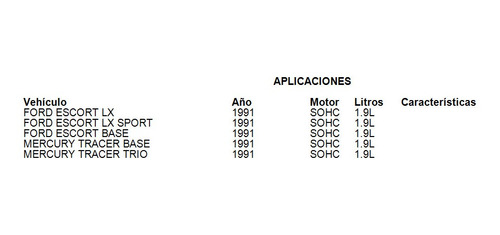 Bomba Agua Ford Escort Lx 1991 1.9l Keep On Green Foto 2