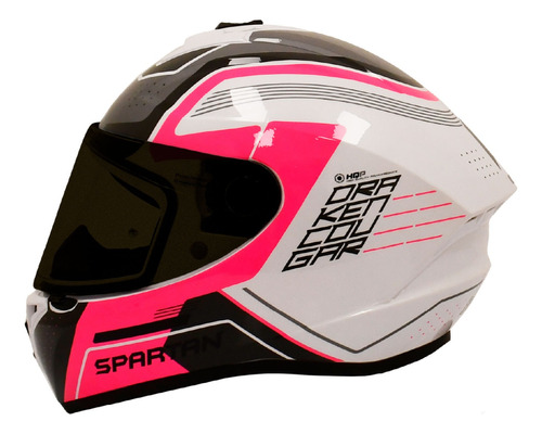 Casco Spartan Draken Cougar A8 Certificado Original Moto Foto 5