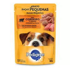 Alimento Pedigree Cachorro Raça Pequena Sabor Cordeiro 100g