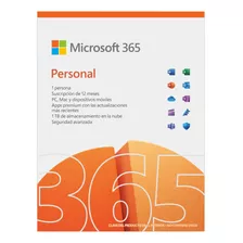 Microsoft 365 Personal Suscripcion Anual