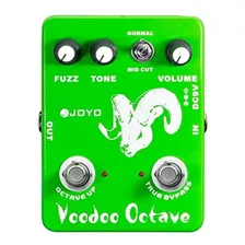 Joyo Voodoo Octave Fuzz Y Pedal De Efecto De Octava Añadido 