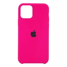 Funda Silicone Case Para iPhone Fucsia