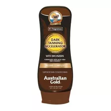 Dark Tanning Accelerator Lotion Bronzer Australian Gold 8 Oz