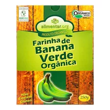 Farinha De Banana Verde Orgânica Alimentar.org Caixa 250g