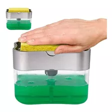 Dispensador De Jabón Cocina Lavaplatos Automático Esponja