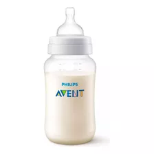 Mamadera Avent Anticólicos 330ml 3m+ Color Blanco