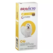 Antipulgas E Carrapatos Para Cães Bravecto - Até 4,5kg